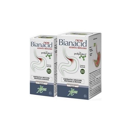 Neobianacid 45 Compresse Masticabili Per Reflusso e Acidità di Stomaco Neobianacid 45 Compresse Masticabili Per Reflusso e Acidità di Stomaco