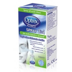 Optrex ActiMist spray 2 in 1 lenitivo per occhi stanchi e arrossati 10 ml