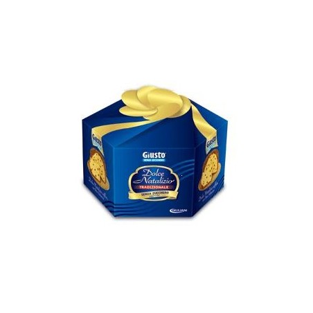 Giusto Dolce Natalizio tradizionale con uvetta senza zucchero 600 g Giusto Dolce Natalizio tradizionale con uvetta senza zucchero 600 g