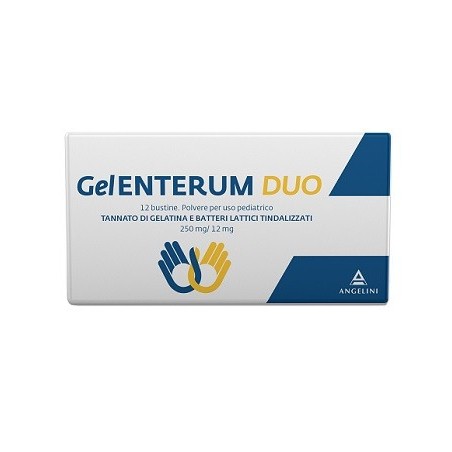 Gelenterum Duo integratore per disturbi intestinali 12 bustine Gelenterum Duo integratore per disturbi intestinali 12 bustine