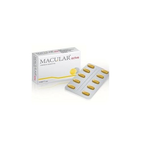 Macular Active integratore per il benessere della vista 20 compresse Macular Active integratore per il benessere della vista 20 compresse