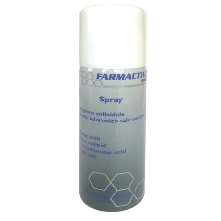 Farmac-zabban Farmactive Silver Spray Argento Acido Ialuronico 125 Ml