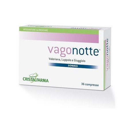Vagonotte 36 compresse - Integratore per il rilassamento e il sonno Vagonotte 36 compresse - Integratore per il rilassamento e il sonno
