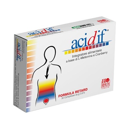 Acidif integratore per le vie urinarie e la cistite 30 compresse Acidif integratore per le vie urinarie e la cistite 30 compresse