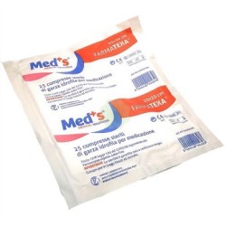 Farmac-zabban Garza Compressa Idrofila Meds Farmatexa 12/8 20x20cm 25 Pezzi