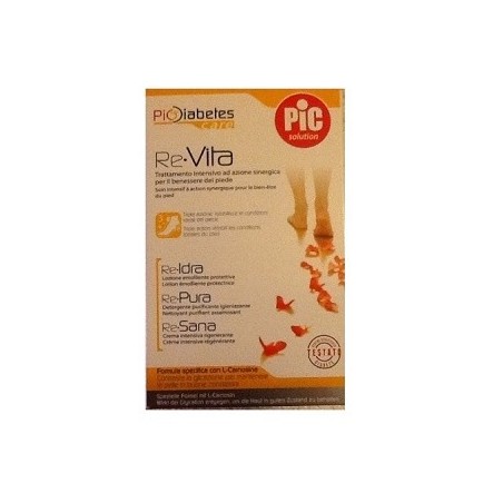 PIC Re Vita Kit Trattamento intensivo per il benessere del piede detergente + lozione + crema PIC Re Vita Kit Trattamento intensivo per il benessere del piede detergente + lozione + crema