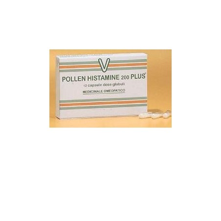Pollen Histamine 200 plus 12 capsule omeopatiche Vanda Pollen Histamine 200 plus 12 capsule omeopatiche Vanda