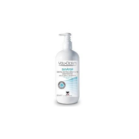 YouDerm Sinatop Crema extra idratante quotidiana per pelle irritabile o con dermatite 500ml