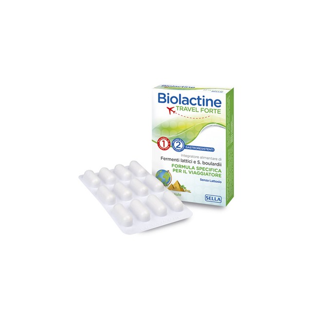 Sella Biolactine Travel Forte 24 Capsule Sella Biolactine Travel Forte 24 Capsule