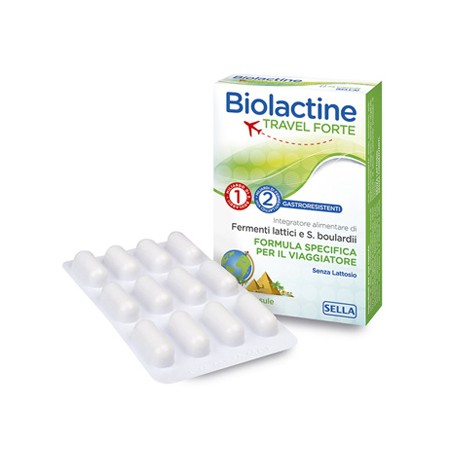 Sella Biolactine Travel Forte 24 Capsule Sella Biolactine Travel Forte 24 Capsule