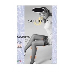 Marilyn calza autoreggente compressione graduata 70 den tg.3 NERO