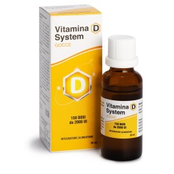 Sanifarma Vitamina D System Gocce 150 Dosi Da 2000 Ui 26 Ml
