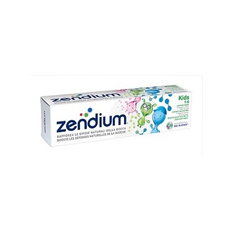 Zendium Kids - Dentifricio per bambini da 1 a 6 anni