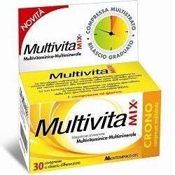 Multivitamix Crono integratore multivitaminico minerale 30 compresse