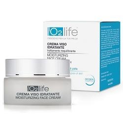 O2life Crema Viso Idratante pelli sensibili particolarmente disidratate 50 ml