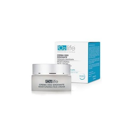 O2life Crema Viso Idratante pelli sensibili particolarmente disidratate 50 ml O2life Crema Viso Idratante pelli sensibili particolarmente disidratate 50 ml