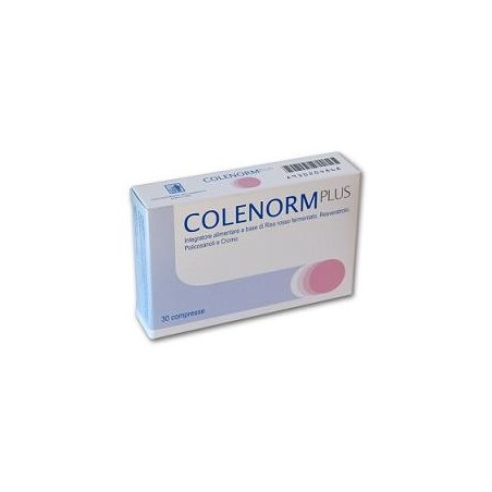 Colenorm Plus 30 Compresse Integratore con Riso Rosso per il Colesterolo Colenorm Plus 30 Compresse Integratore con Riso Rosso per il Colesterolo