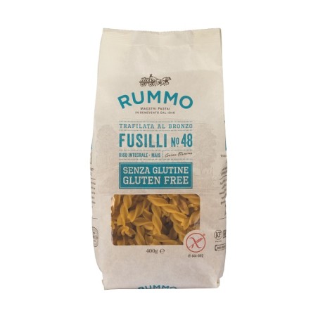 Rummo Fusilli N48 Di Riso Integrale E Mais 400 G Rummo Fusilli N48 Di Riso Integrale E Mais 400 G