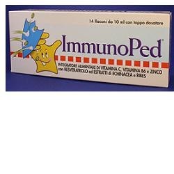 ImmunoPed integratore per rinforzare le difese immunitarie 14 flaconcini 10 ml