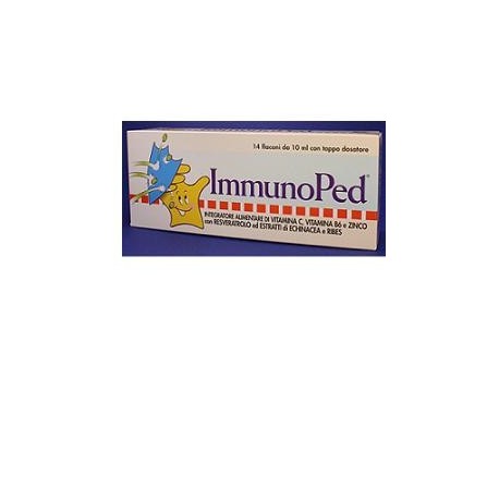 ImmunoPed integratore per rinforzare le difese immunitarie 14 flaconcini 10 ml