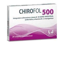 Chirofol 500 integratore per Sindrome dell'Ovaio Policistico 20 compresse