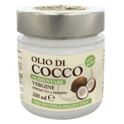 Erboristeria Magentina Cocco Olio Vegetale Alimentare 200 Ml
