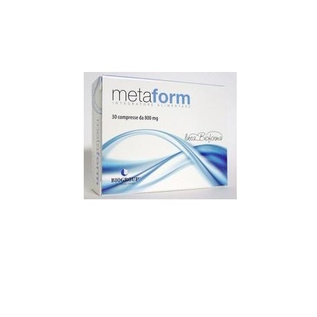 Metaform integratore per diete ipocaloriche 30 compresse 800 mg