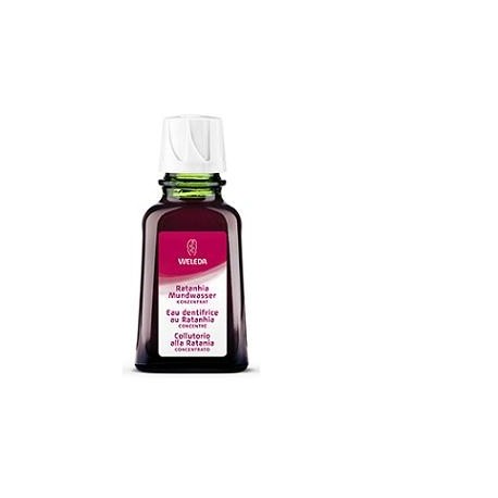 Weleda Collutorio concentrato alla Ratania fresco e astringente 50 ml