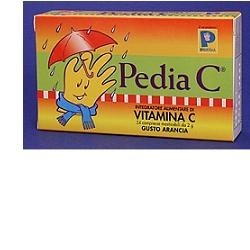 Pedia C vitamina C per bambini 24 compresse masticabili gusto arancia