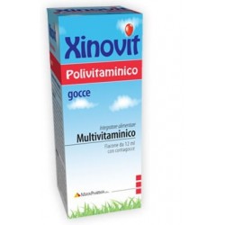 Xinovit Polivitaminico - Integratore alimentare multivitaminico in gocce 12 ml