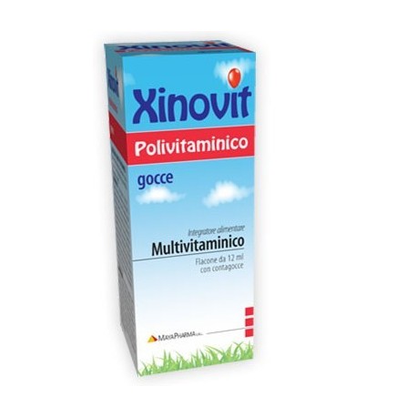Xinovit Polivitaminico - Integratore alimentare multivitaminico in gocce 12 ml
