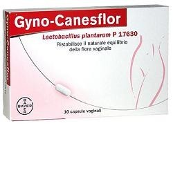 Bayer Gyno-Canesflor Capsule Vaginali riequilibranti flora batterica 10 capsule vaginali