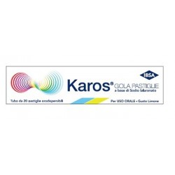 IBSA Karos Gola Pastiglie per infiammazioni e raucedine 20 pastiglie