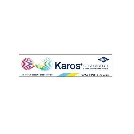 IBSA Karos Gola Pastiglie per infiammazioni e raucedine 20 pastiglie IBSA Karos Gola Pastiglie per infiammazioni e raucedine 20 pastiglie