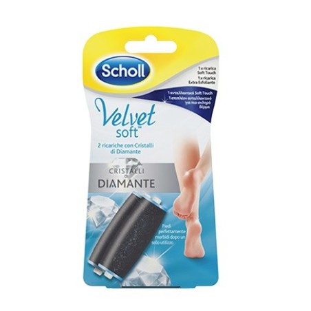 Dr Scholl's Velvet Soft Roll 2 Ricariche Esfolianti per Pedicure Dr Scholl's Velvet Soft Roll 2 Ricariche Esfolianti per Pedicure