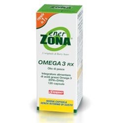 Enerzona Omega 3 Rx integratore di acidi grassi Omega 3 120 capsule
