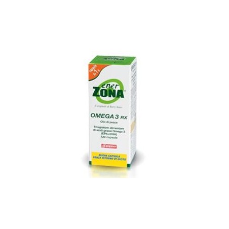 Enerzona Omega 3 Rx integratore di acidi grassi Omega 3 120 capsule Enerzona Omega 3 Rx integratore di acidi grassi Omega 3 120 capsule