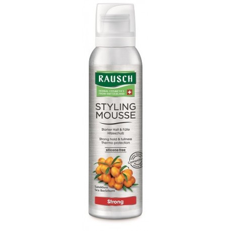 Rausch Styling Mousse Strong Aerosol -Mousse per Capelli Tenuta e Volume 150ml