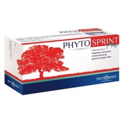 Phytosprint Plus Integratore con ginseng guaranà e pappa reale10 flaconcini 10 ml