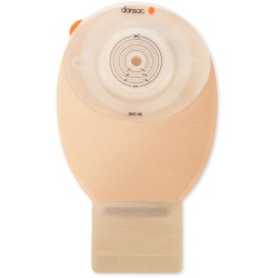 Hobama Dansac Novalife Tre 1 Sacca Aperta Opaca Convex Midi Per Ileostomia Con Finestra Ritagliabile 15-37 Mm 350 Ml 10 Pezzi