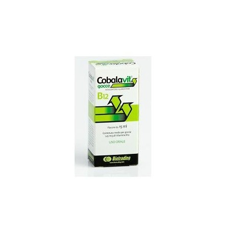 Cobalavit gocce B12 integratore di cianocobalamina 15 ml Cobalavit gocce B12 integratore di cianocobalamina 15 ml