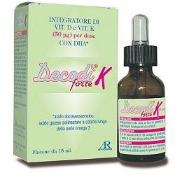 Decodì K Forte integratore di calcio e fosforo per il benessere delle ossa 15 ml