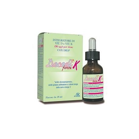 Decodì K Forte integratore di calcio e fosforo per il benessere delle ossa 15 ml