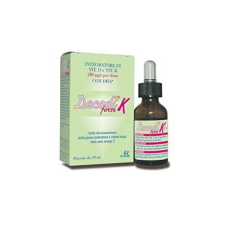 Decodì K Forte integratore di calcio e fosforo per il benessere delle ossa 15 ml Decodì K Forte integratore di calcio e fosforo per il benessere delle ossa 15 ml