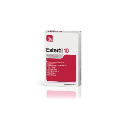 Esterol 10 integratore per il colesterolo 920 mg 20 compresse Esterol 10 integratore per il colesterolo 920 mg 20 compresse