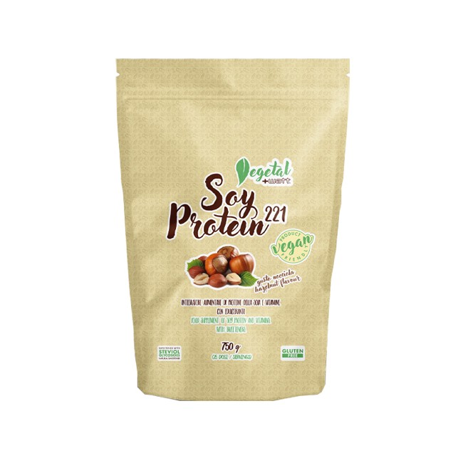 +Watt Soy Proteins 221 integratore a base di proteine di soia e vitamine gusto nocciola 750 g +Watt Soy Proteins 221 integratore a base di proteine di soia e vitamine gusto nocciola 750 g