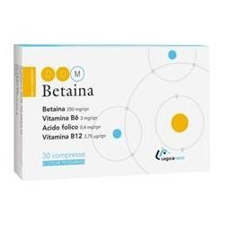 DDM Betaina integratore con vitamine del gruppo B 30 compresse