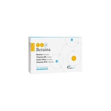 DDM Betaina integratore con vitamine del gruppo B 30 compresse DDM Betaina integratore con vitamine del gruppo B 30 compresse