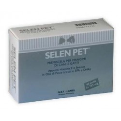 Selen Pet integratore per invecchiamento del cane e del gatto 60 perle