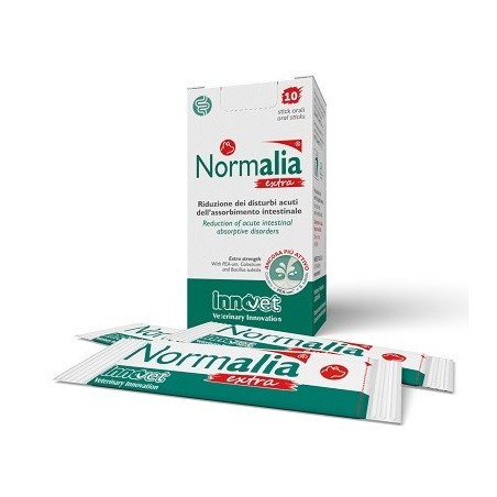 Normalia Extra 10Stick Orali Integratore Contro la Diarrea per Animali Normalia Extra 10Stick Orali Integratore Contro la Diarrea per Animali